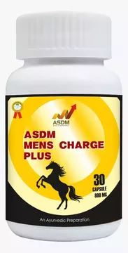 Picture of ASDM MENS CHARGE PLUS CAPS 30pc